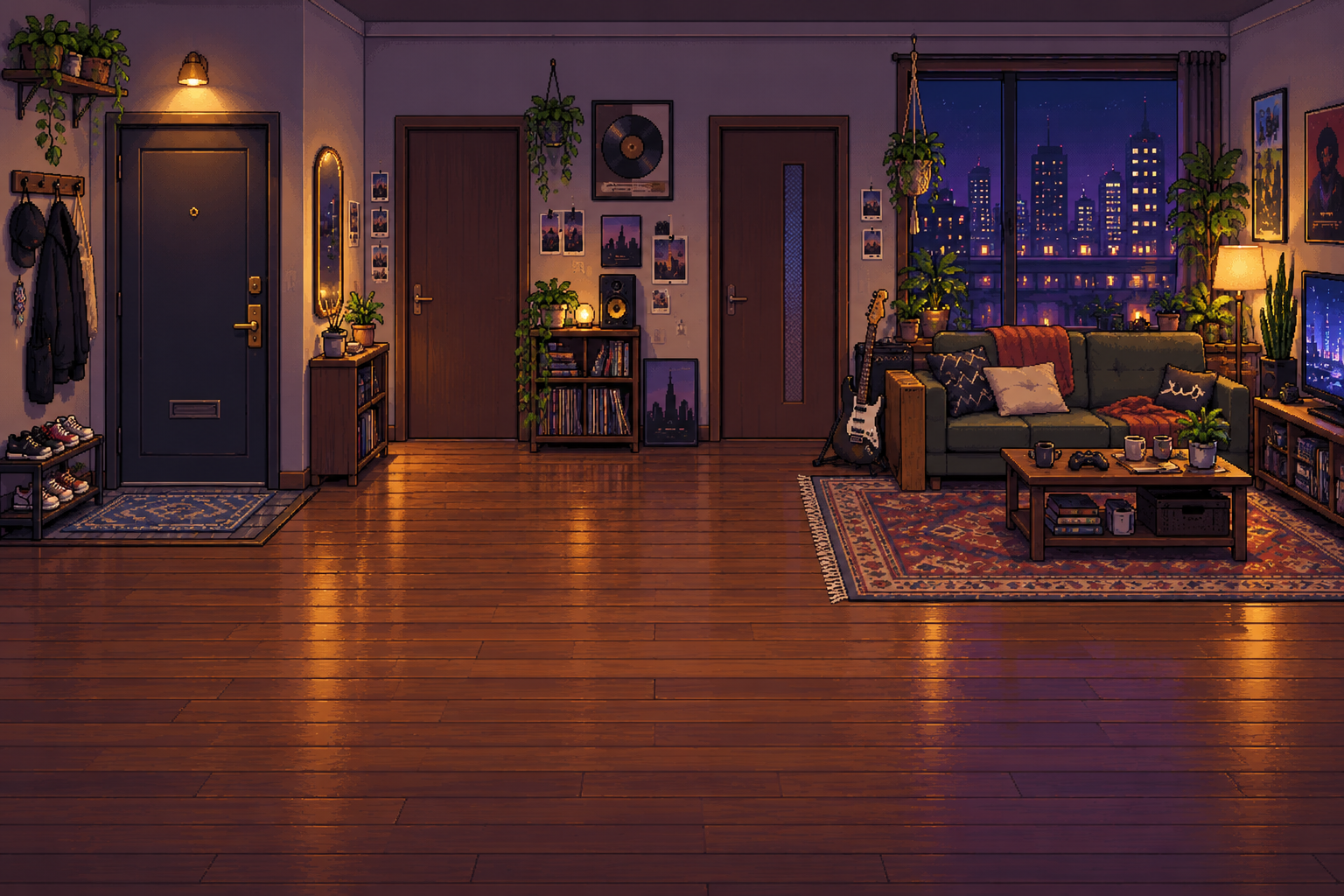Décor de la pièce